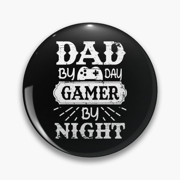 Item preview, Dad By Day Gamer By Night  designed and sold by Tatt-Hooligans.
