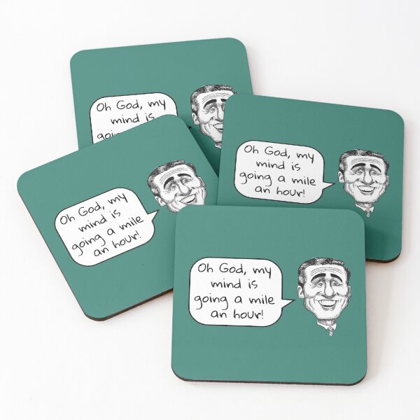 Item preview, The Office, Michael Scott: A Mile an Hour designed and sold by BatemanBranding.