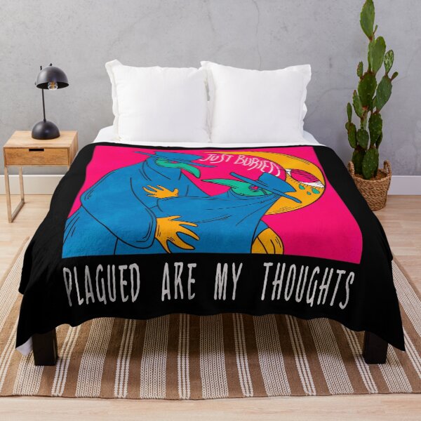 Item preview, Plagued Are My Thoughts designed and sold by AnnieBolton.