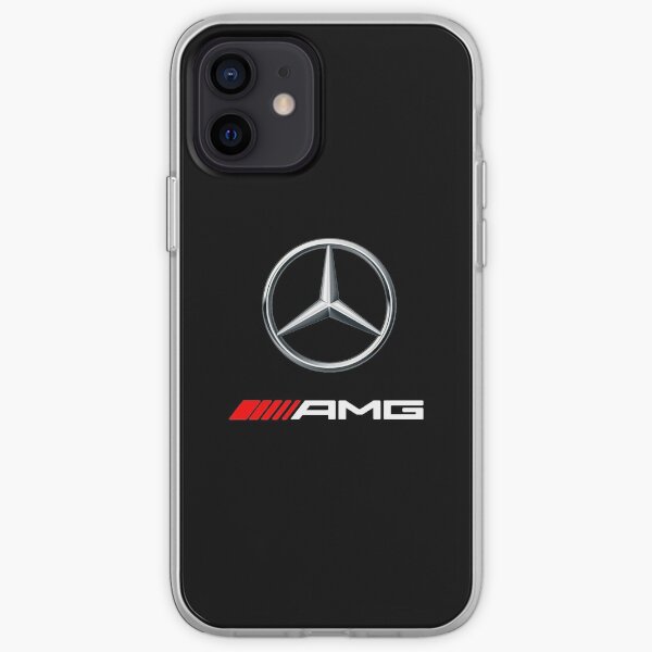 LOGO AMG DE VOITURE-BENZ Coque souple iPhone