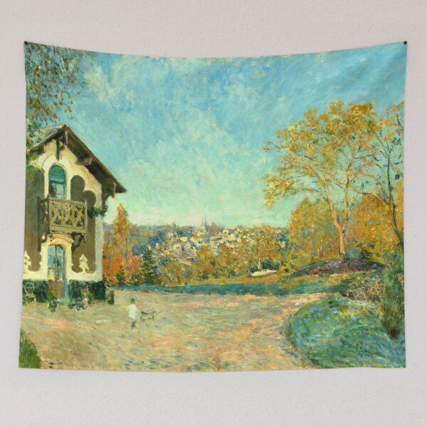 Item preview, View of Marly-le-Roi from Coeur-Volant designed and sold by TribesPrints.