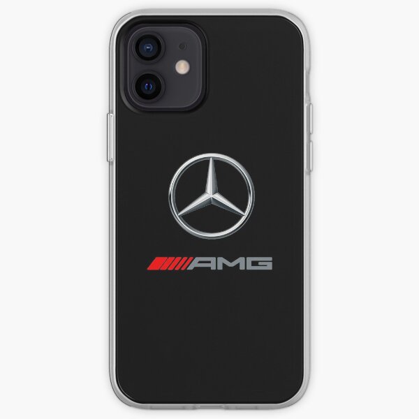 LOGO AMG DE VOITURE-BENZ Coque souple iPhone