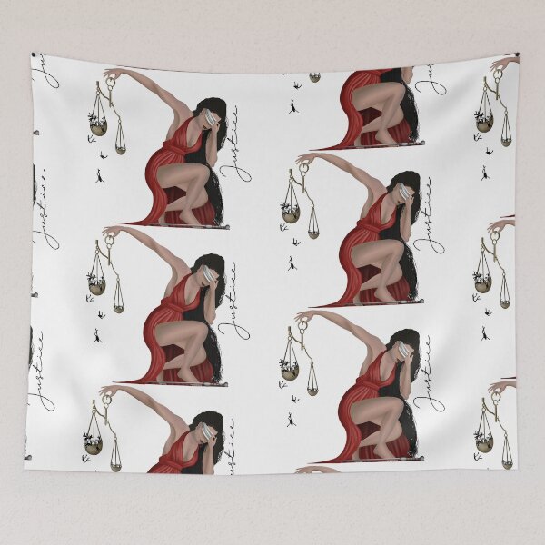 Item preview, Justicia - equality, justice feminist political designed and sold by Chutneys.