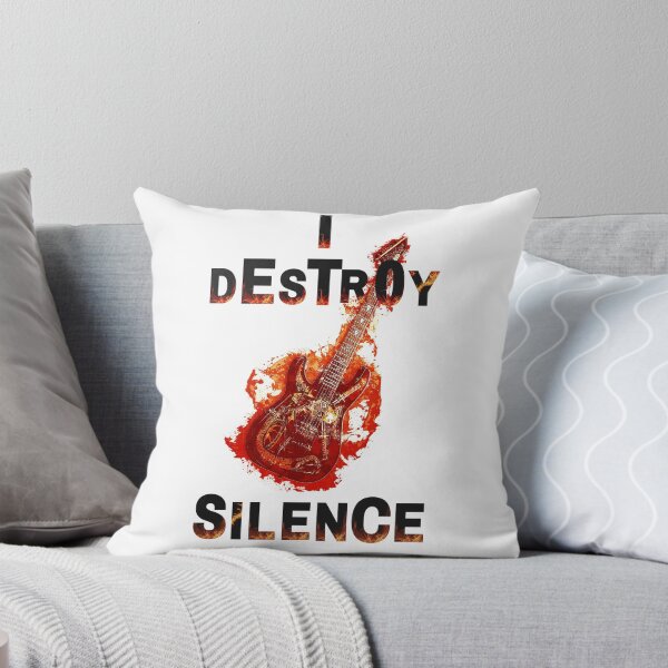 Item preview, I Destroy Silence designed and sold by The Full Cart.