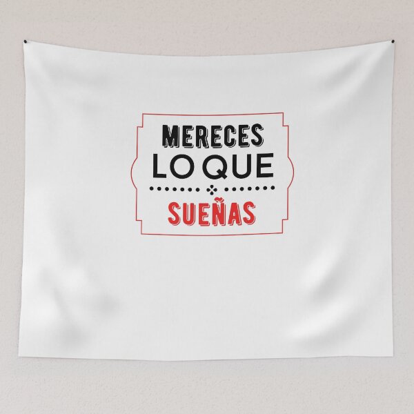Item preview, Phrase "you deserve what you dream of." designed and sold by MarBea.