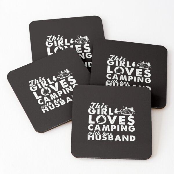 Item preview, This girl loves camping with her husband designed and sold by DR-STORE.