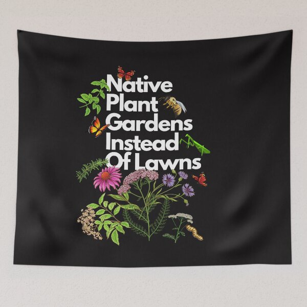 Item preview, Native Plant Gardens Instead Of Lawns designed and sold by EarthArtDesigns.