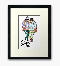Game Time Framed Print