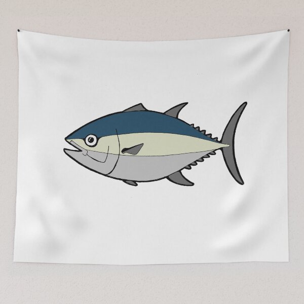 Item preview, Tuna Fish Swimming designed and sold by Rideitlikeyoust.