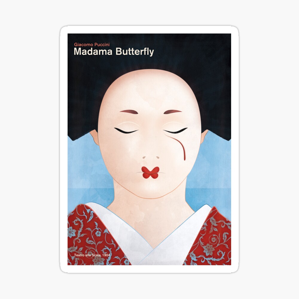 Madama Butterfly - Giacomo Puccini Art Print for Sale by RedHillPrints |  Redbubble