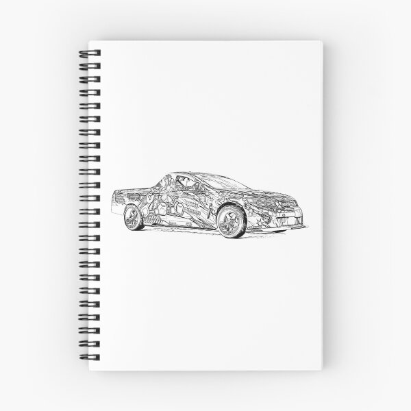 Item preview, Maloo Drift Wireframe designed and sold by Auto-Prints.