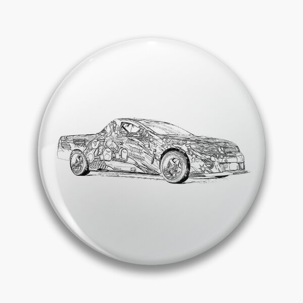 Item preview, Maloo Drift Wireframe designed and sold by Auto-Prints.