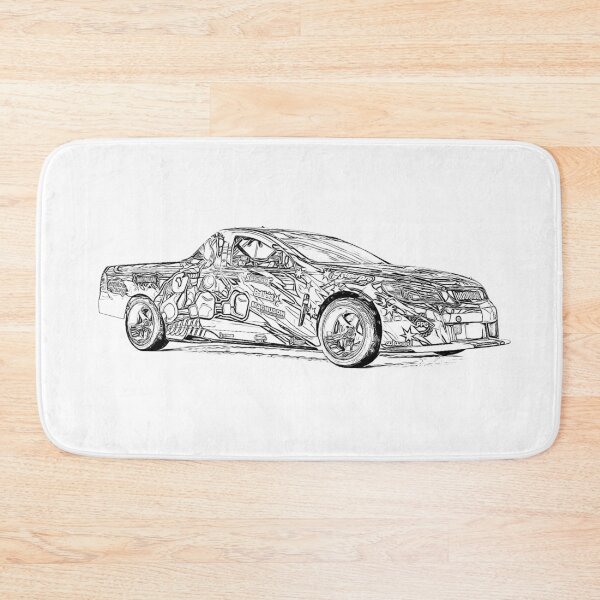 Item preview, Maloo Drift Wireframe designed and sold by Auto-Prints.