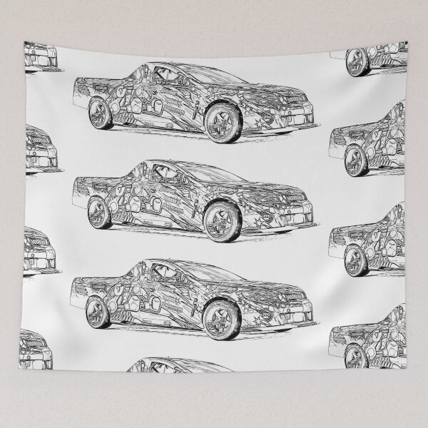 Item preview, Maloo Drift Wireframe designed and sold by Auto-Prints.