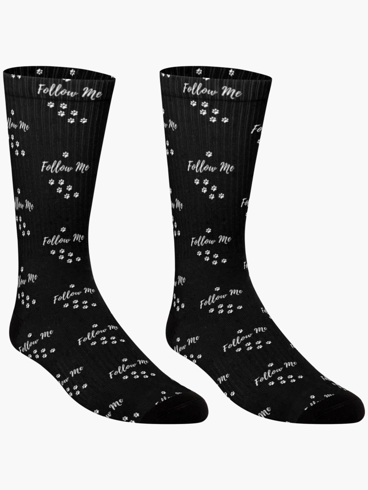 Thumbnail 3 of 5, Socks, Follow Me designed and sold by Rrrainbow.