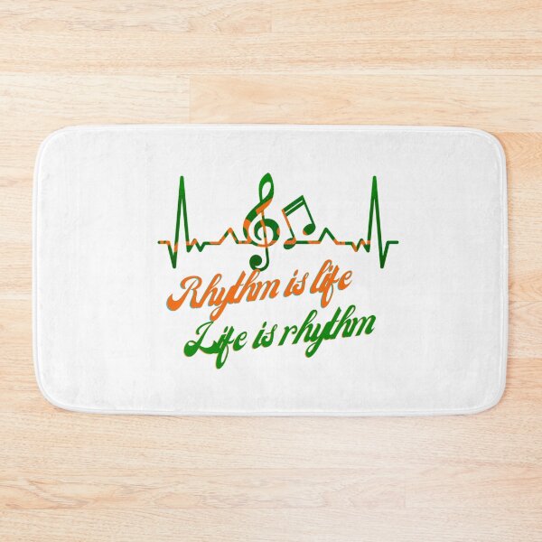 Item preview, Rhythm is life Life is rhythm designed and sold by Pixelcraftsmith.