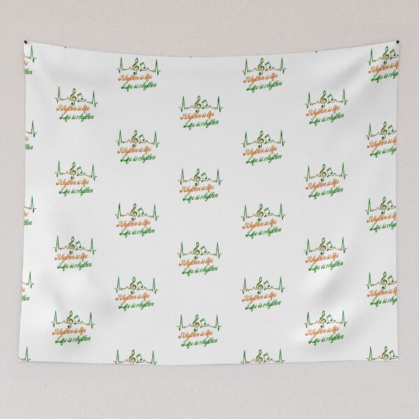 Item preview, Rhythm is life Life is rhythm designed and sold by Pixelcraftsmith.