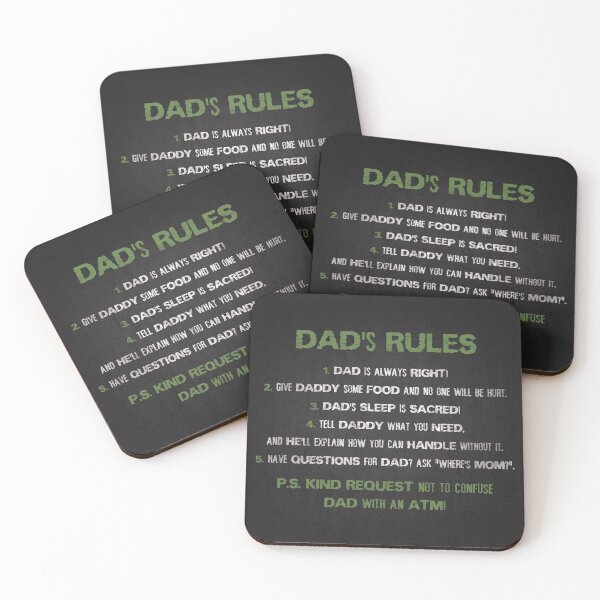 Item preview, DAD's RULES designed and sold by psychoshadow.
