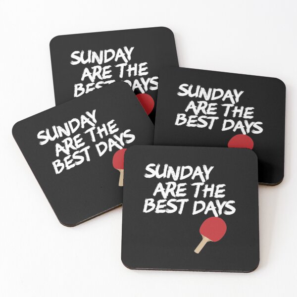 Item preview, Funny Ping Pong Table Tennis Sunday Are The Best Days designed and sold by Akmloza.