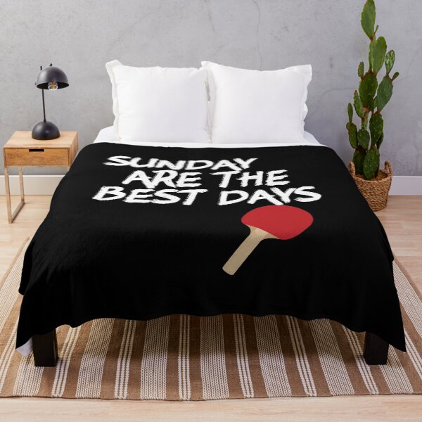 Item preview, Funny Ping Pong Table Tennis Sunday Are The Best Days designed and sold by Akmloza.