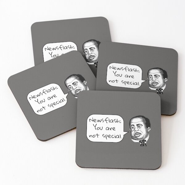 Item preview, The Office, Stanley Hudson Newsflash: You Are Not Special designed and sold by BatemanBranding.