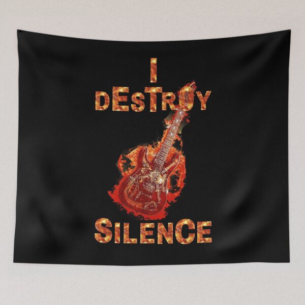 Item preview, I destroy silence designed and sold by The Full Cart.