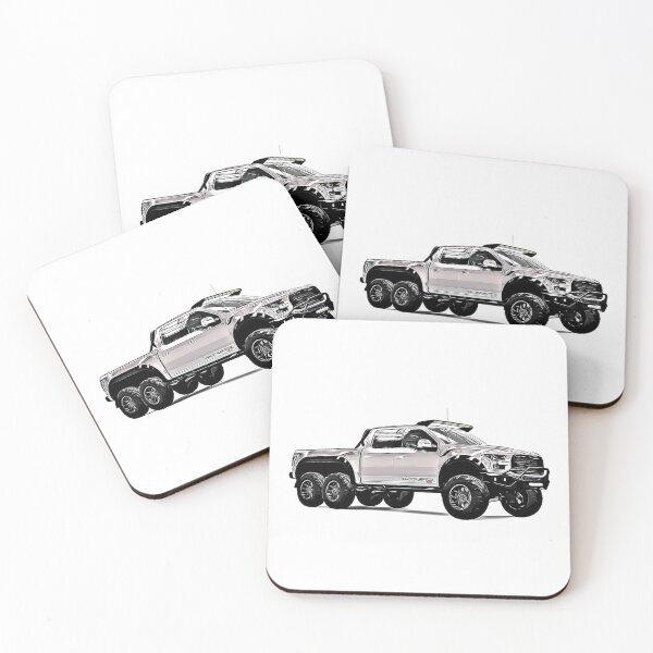 Item preview, VelociRaptor Truck Cartoon designed and sold by Auto-Prints.