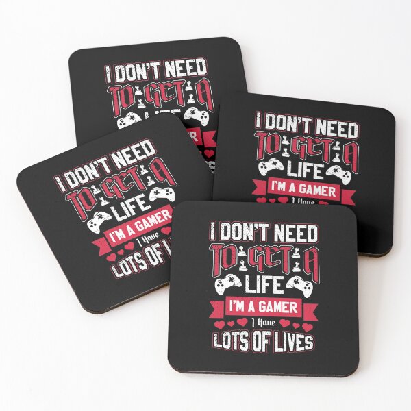 Item preview, Funny Gaming Life Quote  designed and sold by Tatt-Hooligans.