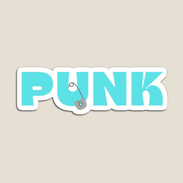 Item preview, Turquoise Punk Typography designed and sold by Ademira.