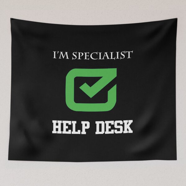 Item preview, HELP DESK SPECIALIST designed and sold by magicos1.