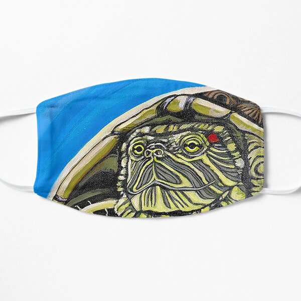 Smiling Turtle Flat Mask
