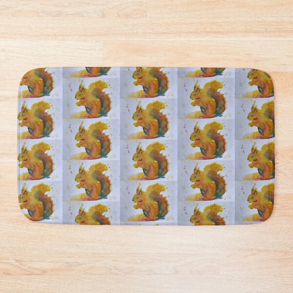 Item preview, Red squirrel - animal art designed and sold by joelle Guillaume.