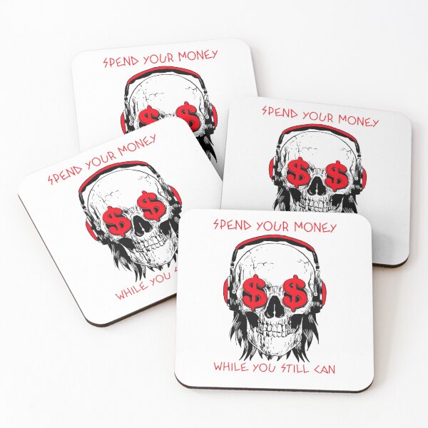 Item preview, Spend Your Money While You Still Can designed and sold by Zwembad Vergelijker.