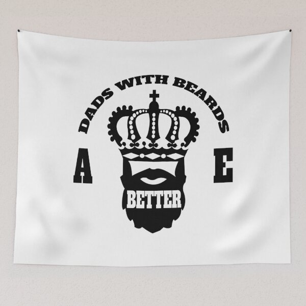 Item preview, Dads With Beards Are Better designed and sold by Sameh Messaoudi.
