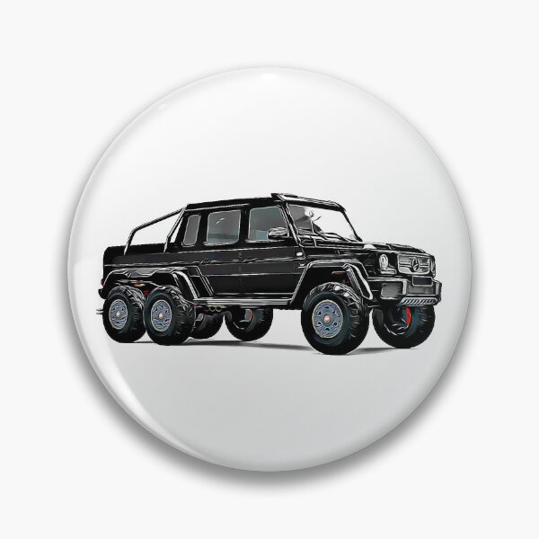 Item preview, G63 6X6 Truck Cartoon designed and sold by Auto-Prints.