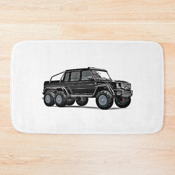 Item preview, G63 6X6 Truck Cartoon designed and sold by Auto-Prints.