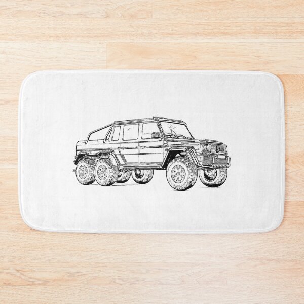 Item preview, G63 6X6 Truck Wireframe designed and sold by Auto-Prints.