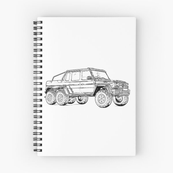 Item preview, G63 6X6 Truck Wireframe designed and sold by Auto-Prints.