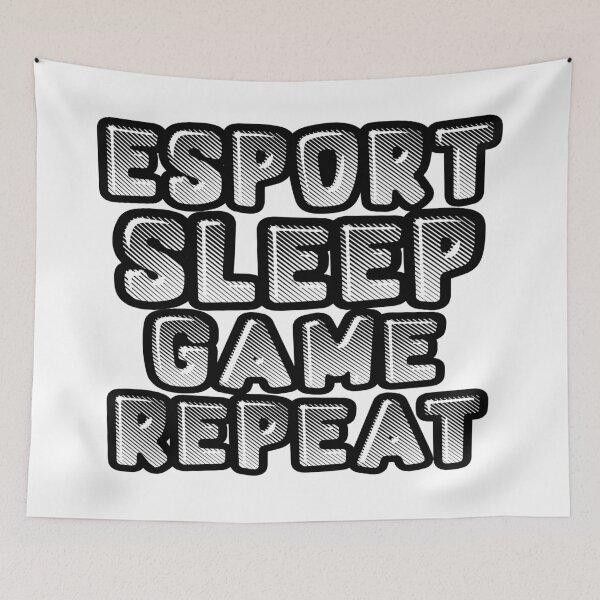 Item preview, Esport Eat Sleep Game Repeat GIFT GAMER GAMERS designed and sold by MillanMarketing.