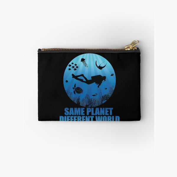 Item preview, Same Planet Different World Deep Water Diving designed and sold by TheInkElephant.