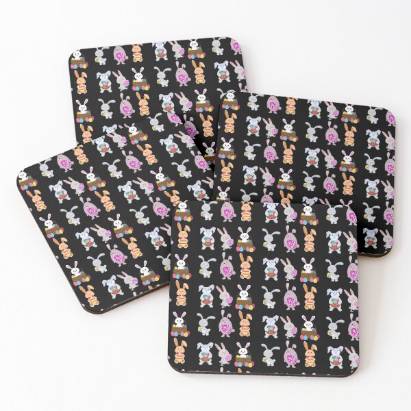 EASTER BUNNY COLLECTION Coasters (Set of 4)