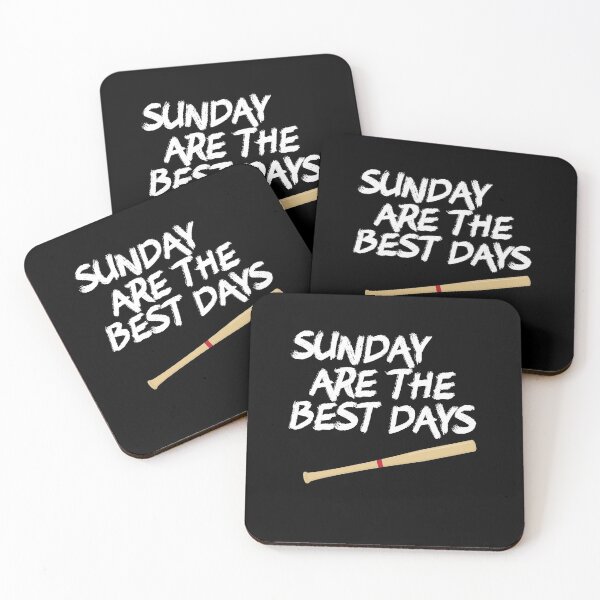 Item preview, Baseball Lovers Sunday Are The Best Days designed and sold by Akmloza.