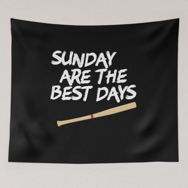 Item preview, Baseball Lovers Sunday Are The Best Days designed and sold by Akmloza.