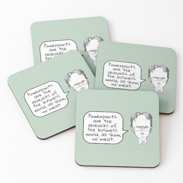 Item preview, The Office: Dwight Schrutte on Powerpoints designed and sold by BatemanBranding.
