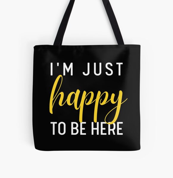 Happy tote online bag