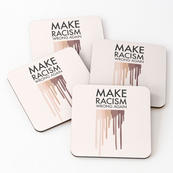 Item preview, Make racism wrong again designed and sold by Milatoo.