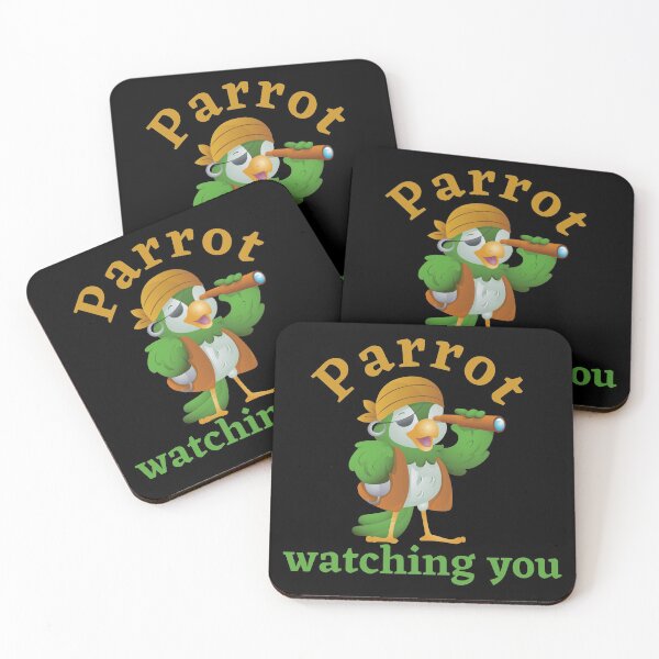 Item preview, Parrot watching you designed and sold by Olympique1359.