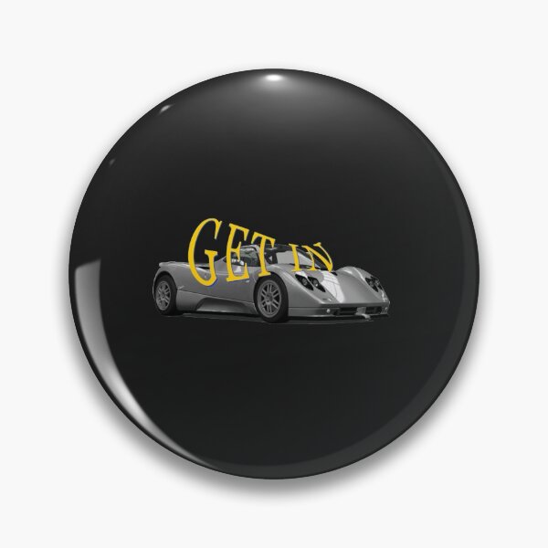Item preview, Pagani Zonda Zonda C12S Get In Silver Metal designed and sold by LargeCanvas.