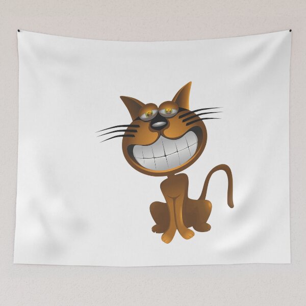 Item preview, Smiley cat designed and sold by Fit & Fun  Gallery.