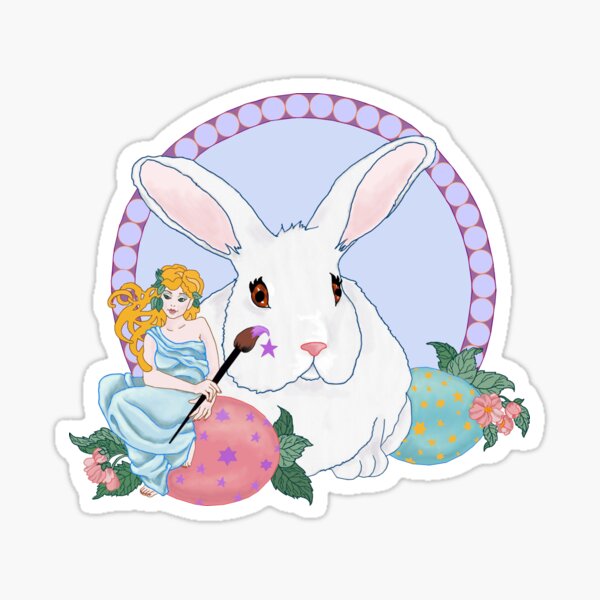 Item preview, Easter Bunny's Helper designed and sold by redqueenself.